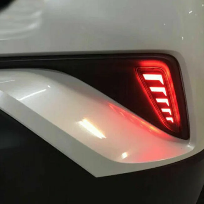 Автомобильный задний бампер туман светодиодный BrakeTail светильник для Toyota CH-R