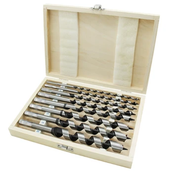 

8Pcs/Set Twist Drill Bit Twist Drill Auger Bit for Electrical Drill Woodworking Tools