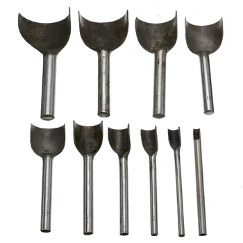 

1PC Leather Craft Half-Round Cutter Punch Tools DIY Leather Belt Wallet Strap Cowhide Punches Leathercraft Tools Set