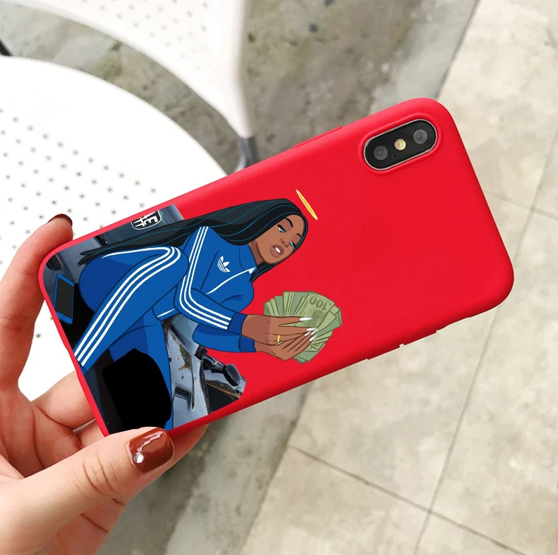 Модный Забавный чехол для iphone 8, 6, 7, 6s plus, X, XS, XR, XMAX 11, 11pro, 11max - Цвет: 7486