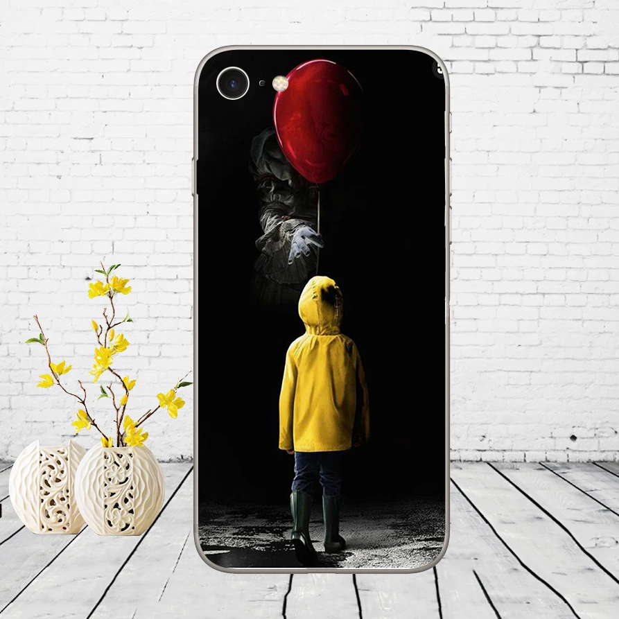 291DD Pennywise клоун ужас Мягкий силиконовый чехол для iphone 5 5S se 6 6s 8 plus 7 7 Plus X XS SR MAX чехол