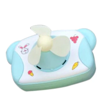 

Ran Color Mini Camera Charging Fan USB Handheld Outdoor Colorful Cartoon SLR Camera Fan