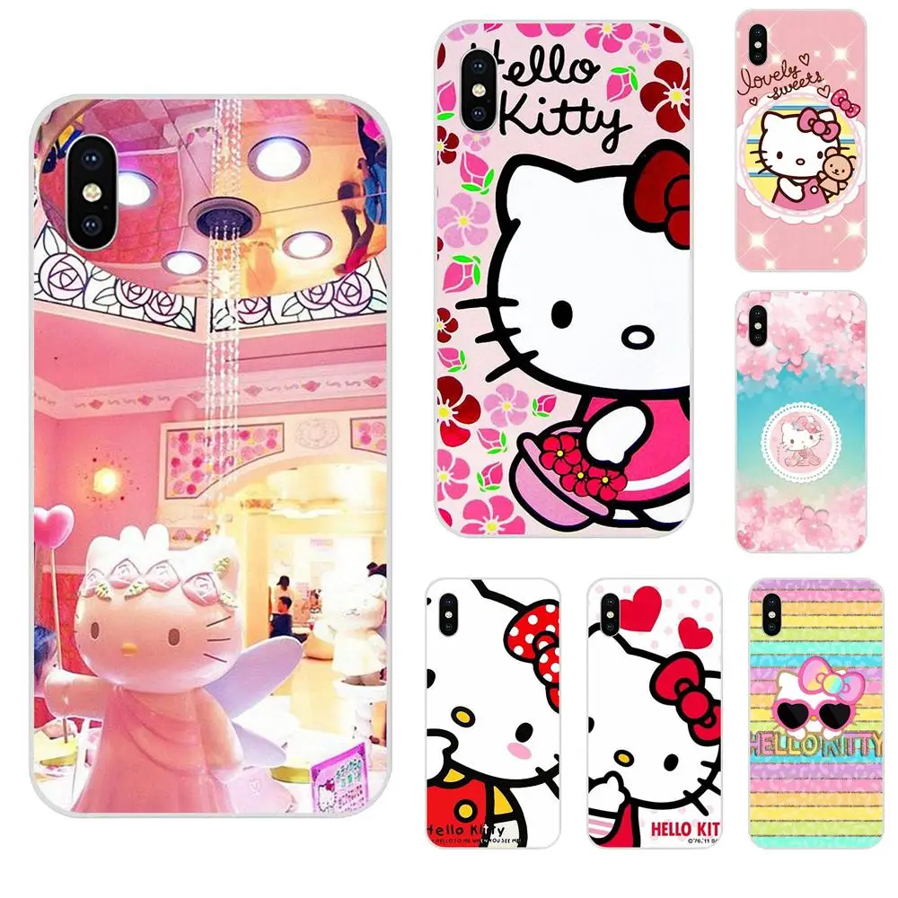 

Soft Luxury For Huawei P7 P8 P9 P10 P20 P30 Lite Mini Plus Pro Y9 Prime P Smart Z 2018 2019 I Love Hello Kittys