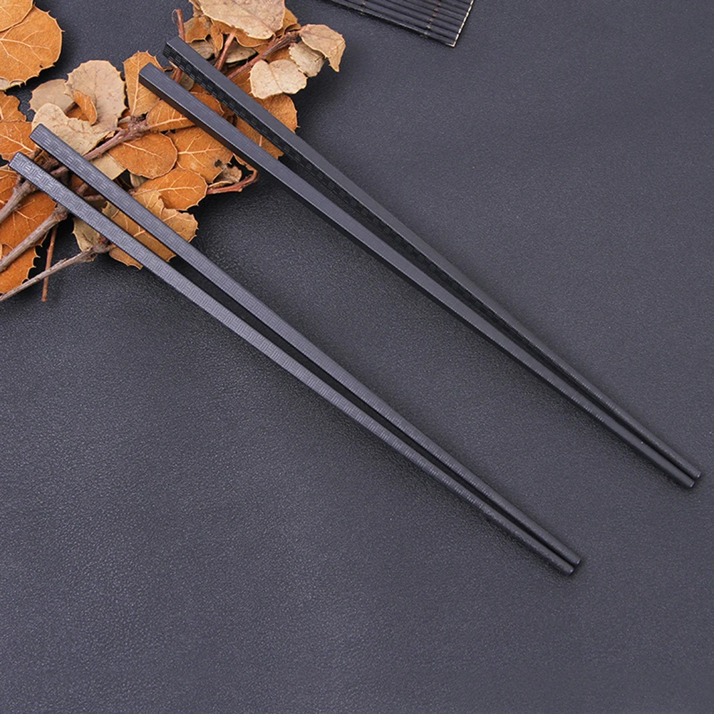 1Pair Chinese Fu Chopstick Learner Gifts Set Exquisite Non-Slip Kitchen Accessories Portable Sushi Chop Sticks