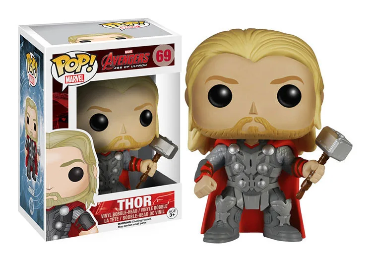 69 with box FUNKO POP Marvel Мстители Железный человек Капитан Америка Brinquedos ПВХ Фигурки Коллекция Модель оригинальная коробка подарки игрушки 2F26 - Цвет: 69 with box