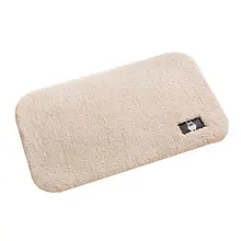 50x60 см прямоугольник в скандинавском стиле Экстра толстый коврик для ванной однотонное из микрофибры с высокой впитываемостью коврик для ванной спальни