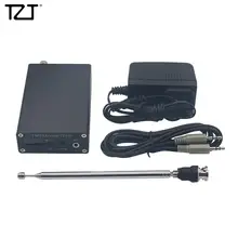 TZT 1mW PLL Stereo FM MP3 Transmitter Mini Radio Station 87-109MHz w/ Power Adapter Antenna
