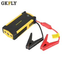 GKFLY автомобильный стартовый двигатель, мульти-Функция 16000 мАч пусковое устройство 600A 12В дизельный бензиновый автомобиль Зарядное устройство для автомобиля Батарея пусковое устройство