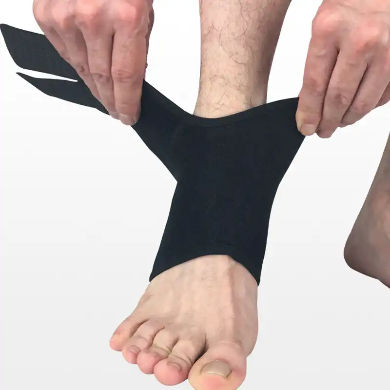 breathable compression ankle brace for basketball running sprain