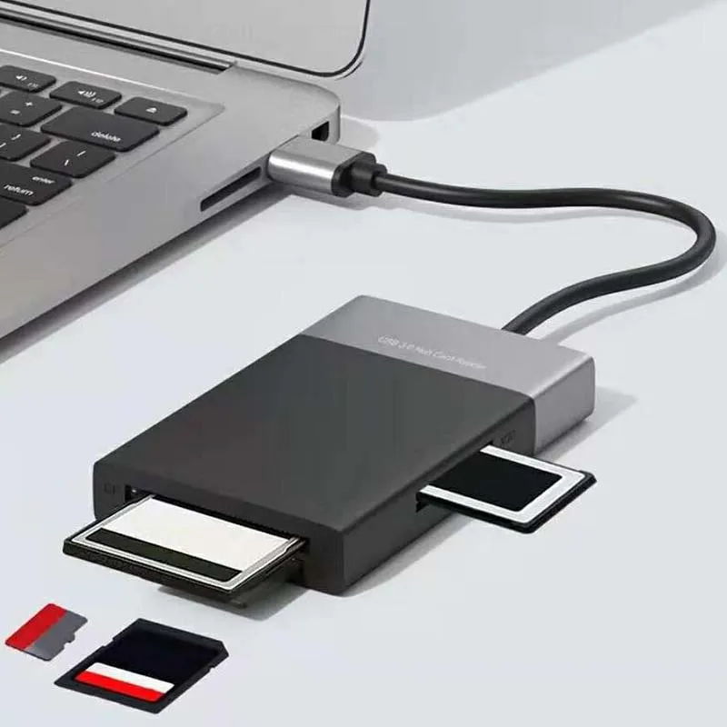 Мульти USB 3,0 к XQD CF TF кард-ридер SD кард-ридер для Micro SD TF USB OTG кардридер адаптер для ПК ноутбук для Mac
