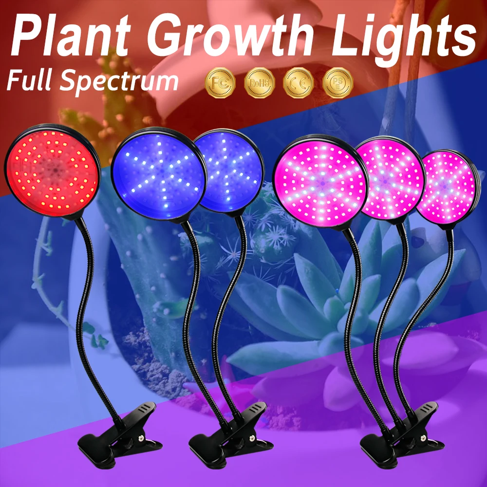 

LED Grow Light Indoor USB Growing Lamps LED Grow Light Full Spectrum Plant Lighting Fitolampy For Grow Tent Indoor Flowers lamp