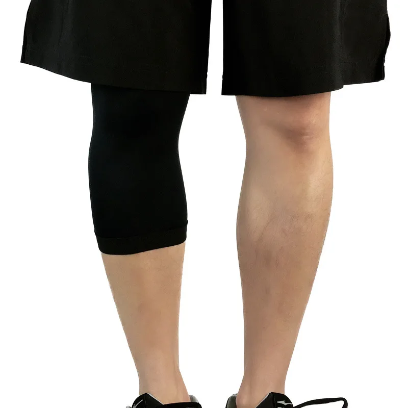 Баскетбольные спортивные наколенники дышащий компрессионный Guetre-m Panty-hose открытый бег фитнес езда Альпинизм защита