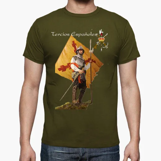 Espanoles Tercios Ancient Soldiers Spanish Foreign Legion T-Shirt. Summer Cotton O-Neck Short Sleeve Mens T Shirt New Size S-3XL