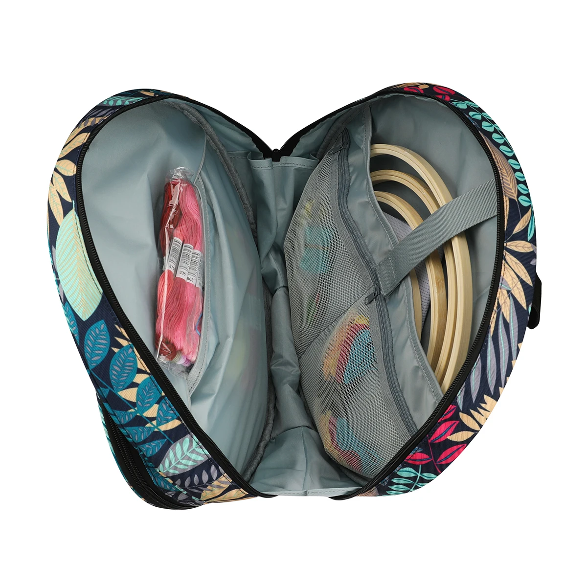 Embroidery Thread Bag Knitting Yarn Storage Bag Project Knitting Needles DIY Arts Craft Floss Crochet Hook Sewing Tool Organizer sewing tools knitting needles crochet hooks