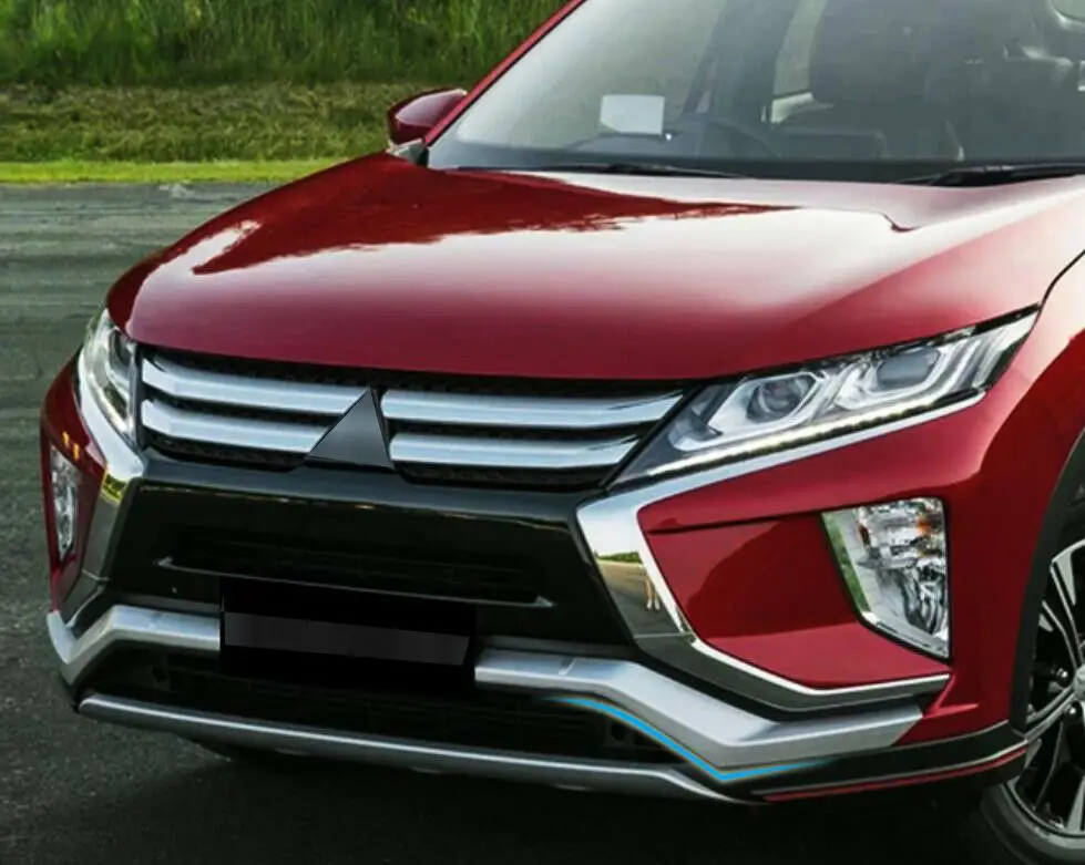 Модификация автомобиля автомобильные аксессуары хромированный автомобильный передний бампер Накладка для Mitsubishi Eclipse Cross