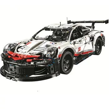 

Technic series Formula Racing Car 911 RSR Building Blocks Bricks Model Supercar Compatible Children Block Toys Boy Gifts