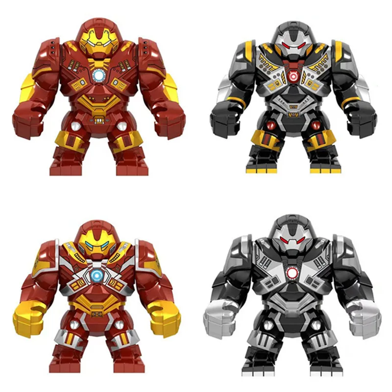 

Marvel Avengers Endgame Super Heroes Iron Man War Machine Buster Mech Armor Figures Building Blocks Bricks Assemble Xmas Toys