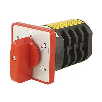 

AC 380V 4KW 0-1-2 Position Control Combination Switch