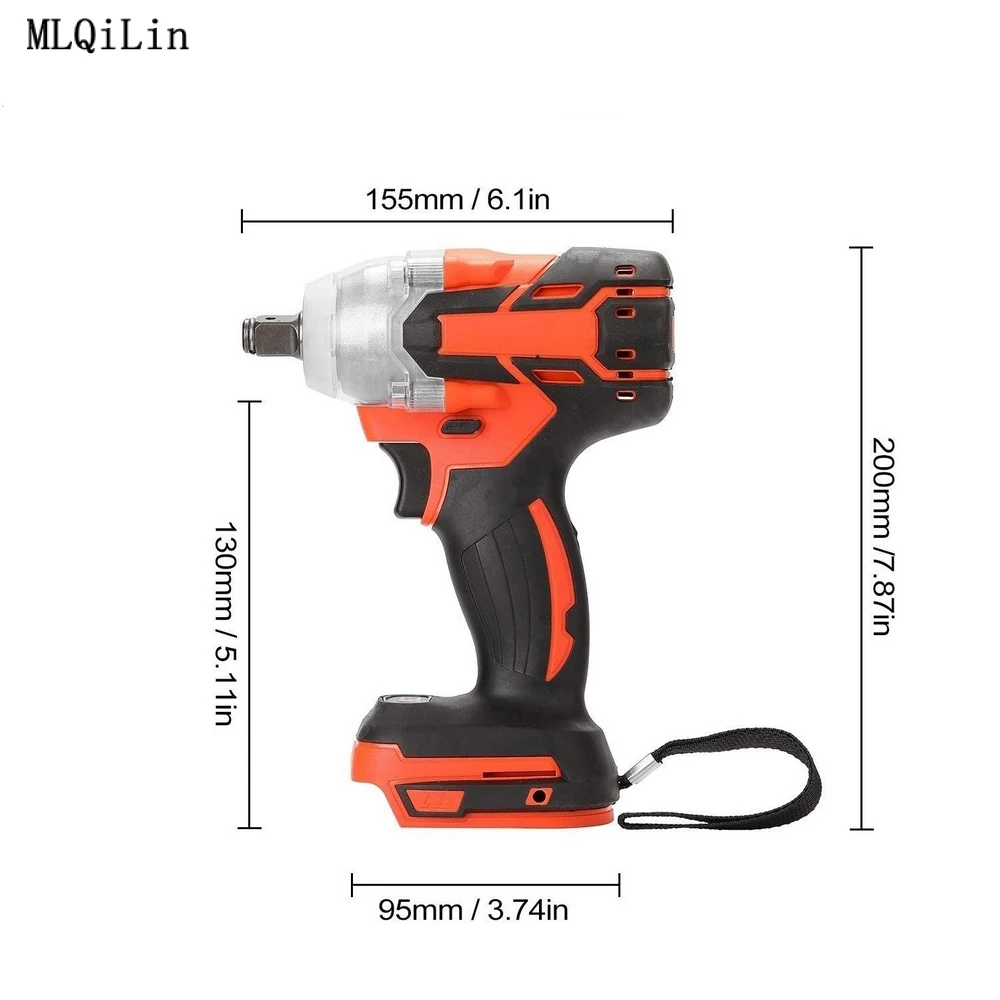 Многофункциональный Электрический гаечный ключ высокой твердости литий ионный