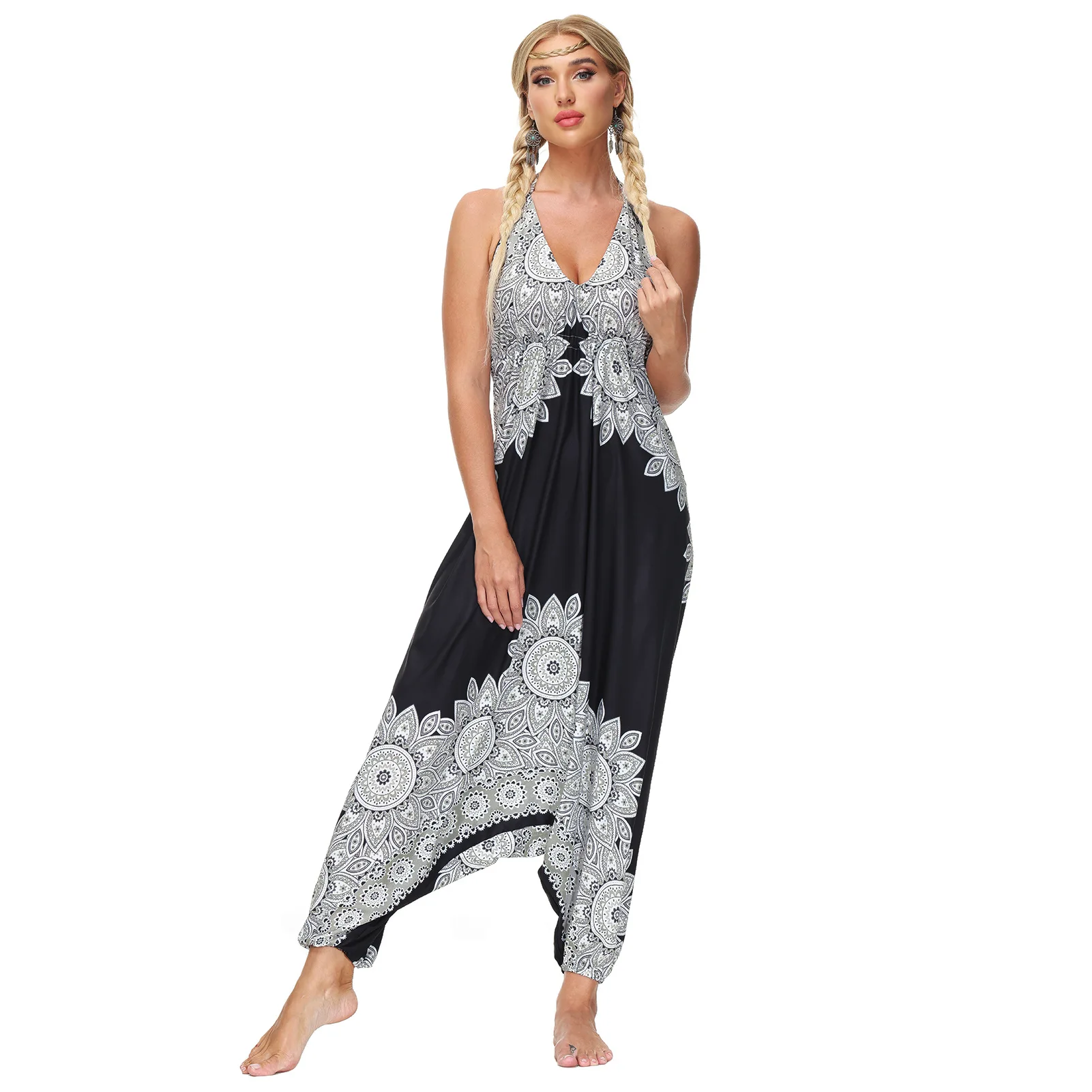 Medicine Eye Harem Jumpsuit By: Buddha Pants® | Urban Mystic