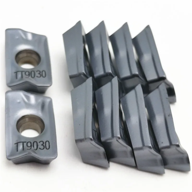 10 шт. APKT1705 PER EM TT9080/TT9030 поворотные твердосплавные вставки инструмент токарный станок резак Фрезерный резак режущий инструмент с ЧПУ