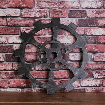 

Retro Wall Pendant Ornaments Industrial Gear Bar Decoration Mural Gear Wall Decoration Creative Home Ornaments Accessories