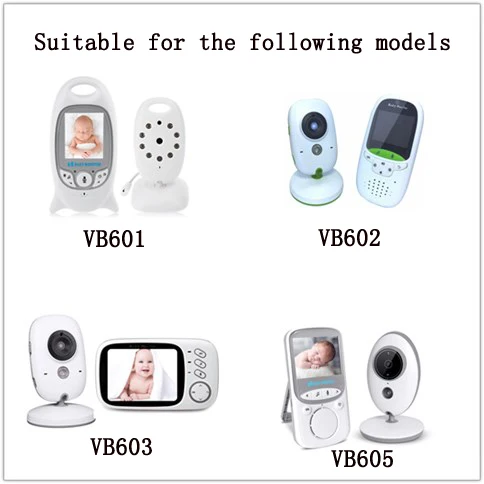 Baby Monitor Original VB601 / VB602 / VB603 / VB605 DC Universal Power Adapter 5V 1000mA 100-240V 50 / 60HZ Charger wireless home security cameras