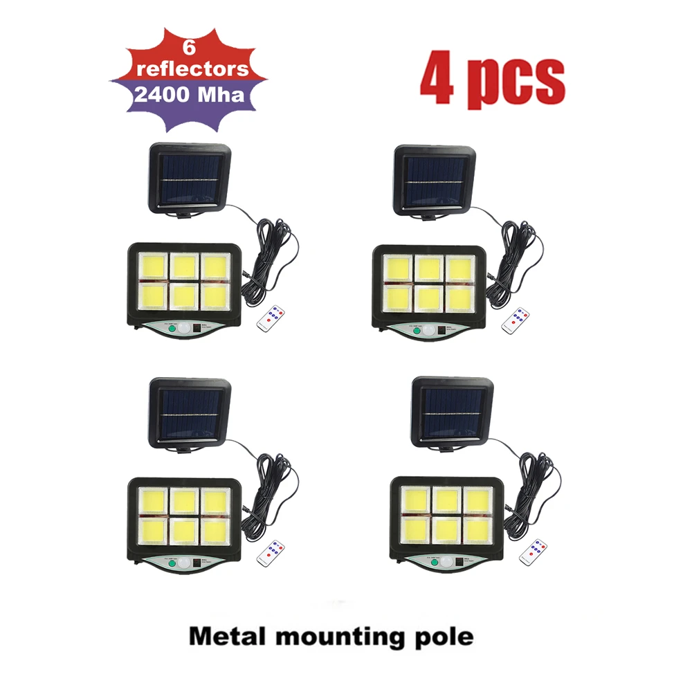 

Solar outdoor light of garden LED Street Light Sensor foco Solar Power Lamp waterproof Garden security spotlight free shipping r