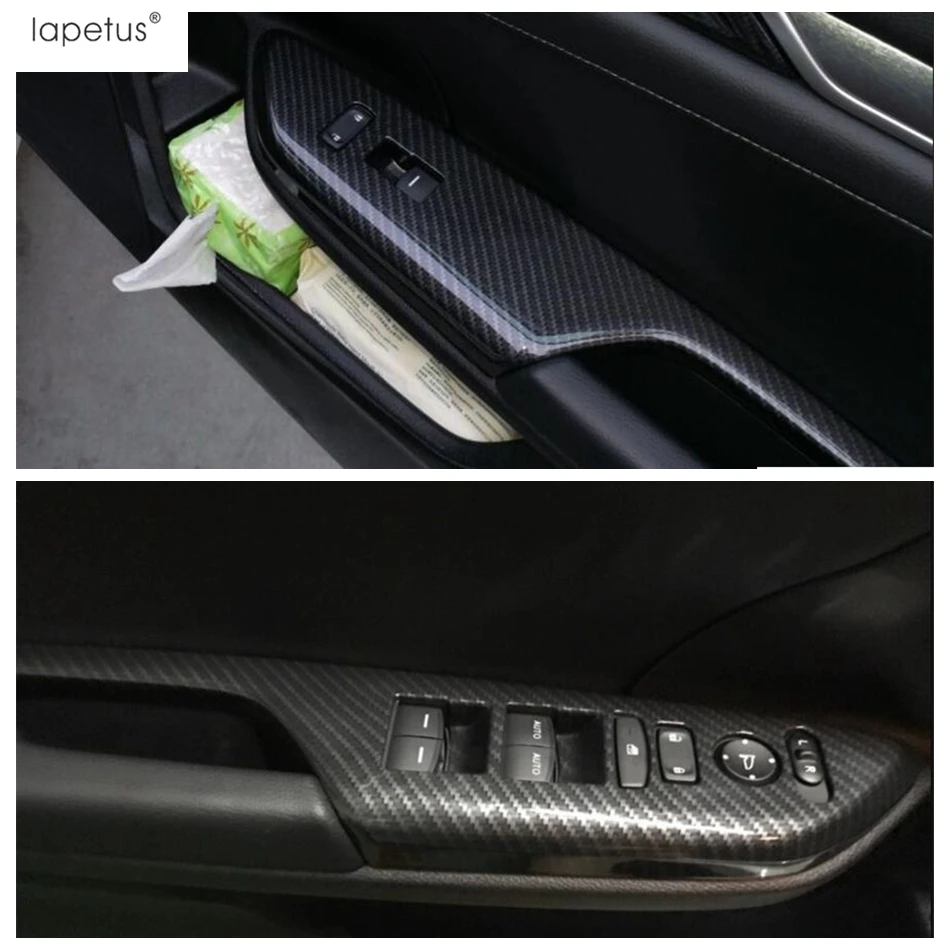 Аксессуары Lapetus для Honda Civic 2016 2020 внутренняя дверь автомобиля подлокотник окно