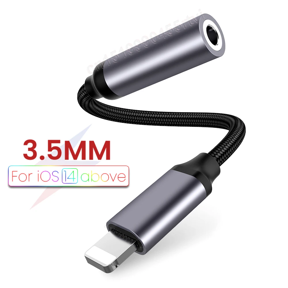 For Iphone 3.5mm Aux Cable Adapter For 