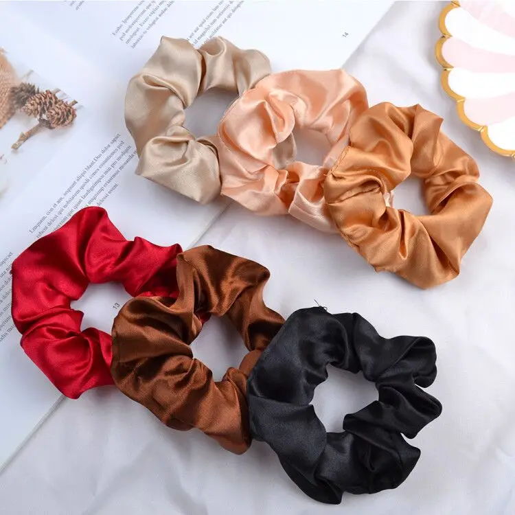 hair bows for women 4 inches Women Multicolor Silk Scrunchie Elastic Handmade Hair Band Ponytail Holder Hairband Headband Hair Accessories
	 

	4 inches Women Multicolor Silk Scrunchie Elastic Handmade Hair Band Ponytail Holder Hairband Headband Hair Accessories snap hair clips