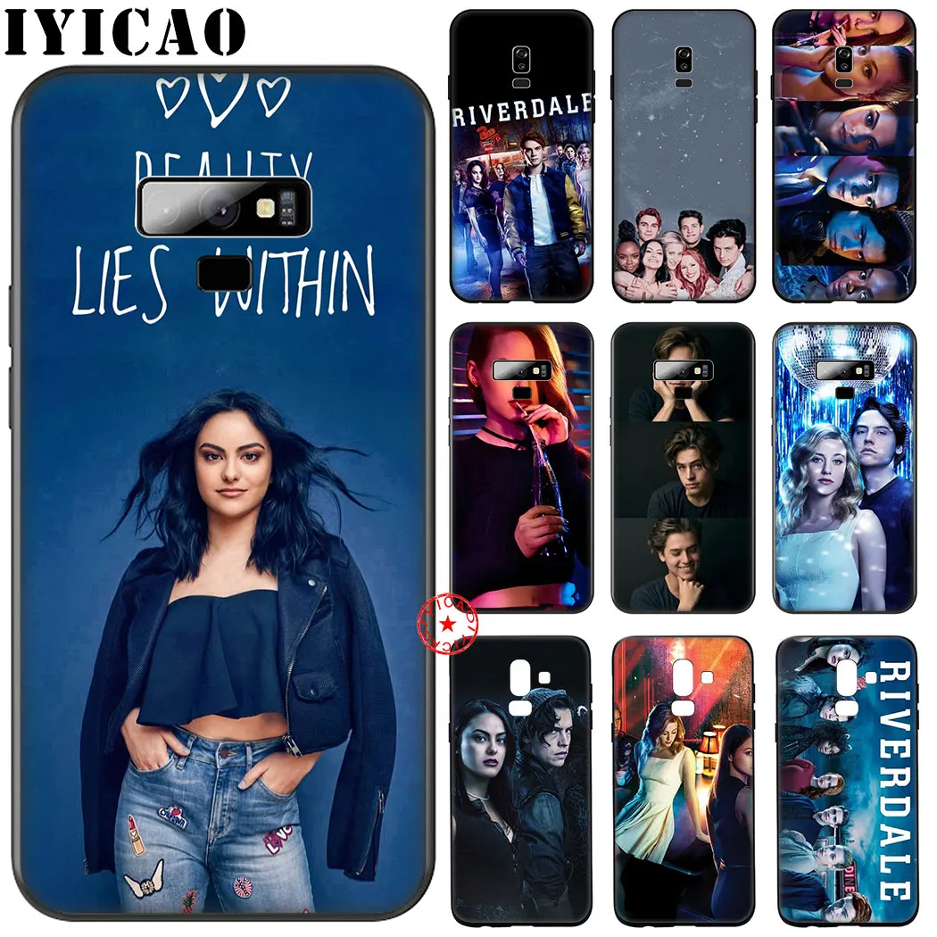 Riverdale Dominant Black Soft Silicone Case for Samsung Galaxy A70S A20E A2 J4 J6 Core Plus Prime J7 Duo J8 TPU Cover |