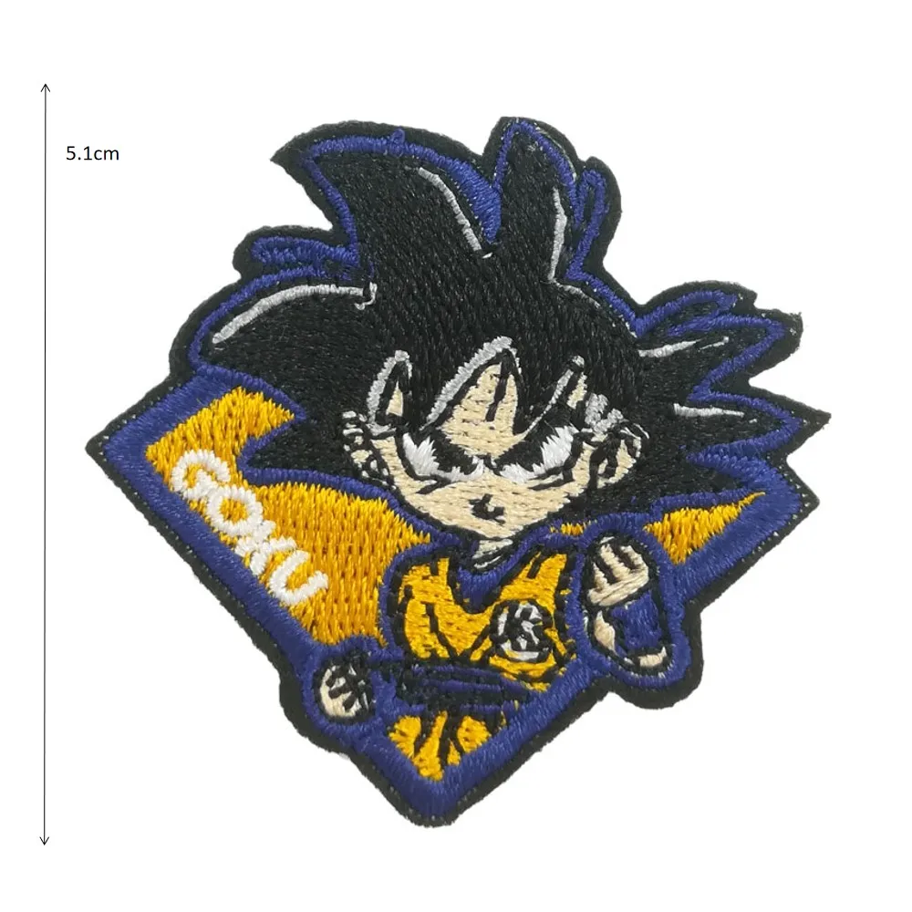 Dragon Ball Z Супер Saiyan Goku чехол Capsule corp Shenlong логотип Вегета Majin Buu японская анимация вышитые приклеивающиеся утюгом нашивки знак