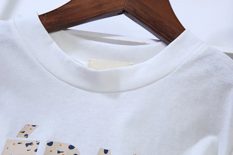 Roupas de Verão Algodão da Criança das Meninas Camiseta + Leopardo Roupas para Bebê Meninas Roupas Conjunto Agasalho Crianças 9 conjunto agasalho crianças roupas para bebê
