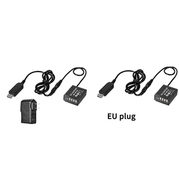 

5V USB to NP-W126 Dummy Battery Pack DC Coupler with Power Adapter for Fuji Cameras X-A1/X-A2/X-A3/X-E1/X-E2/X-M1/X-Pro/X-T1/X-T