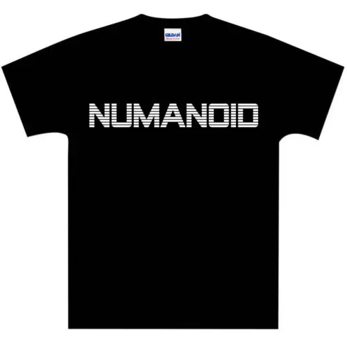 Футболка NUMANOID Gary Numan/Tubeway Army-Стандартная посадка-высокое качество-Новинка |