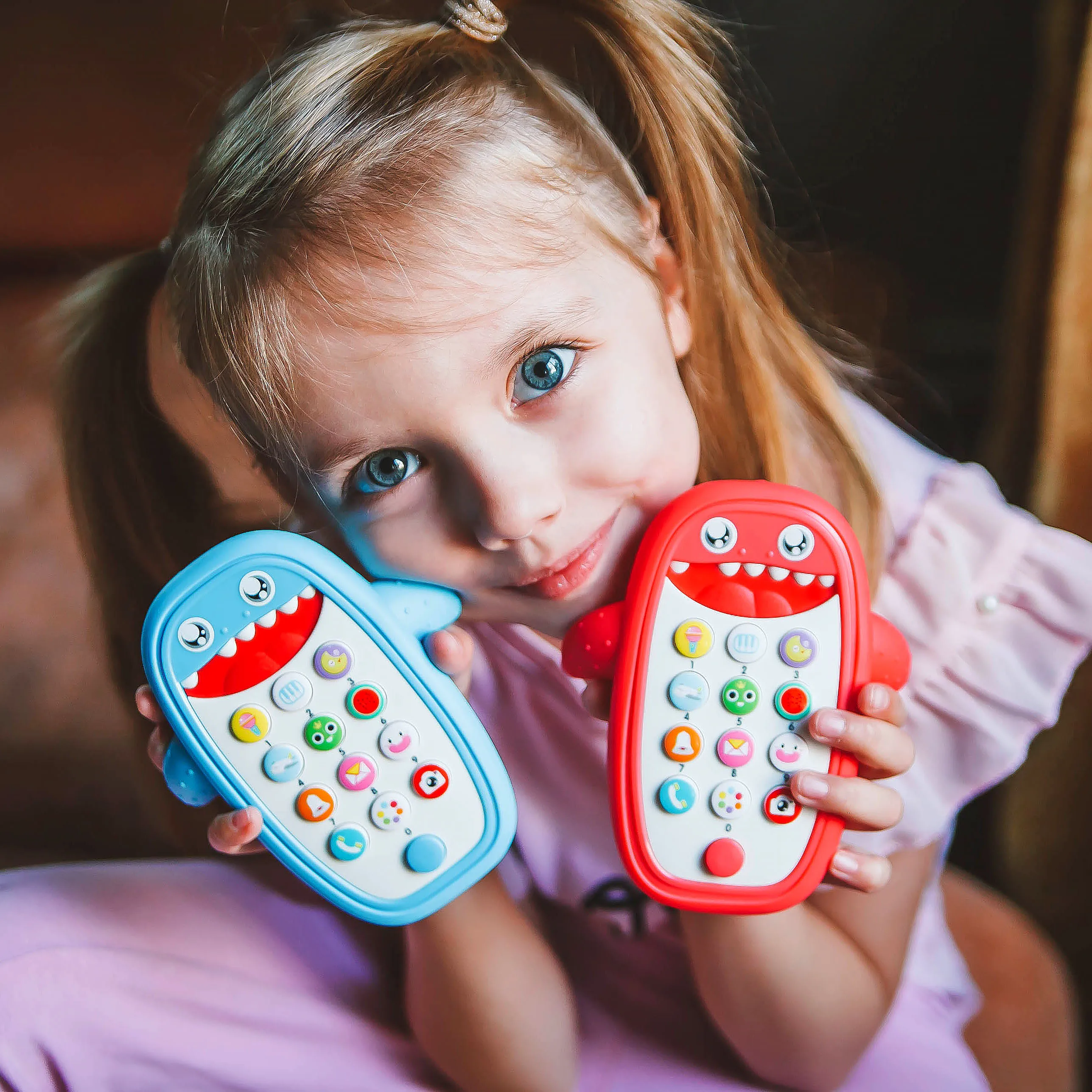 Игрушка-погремушка для детей 1-3 лет, игрушка для прослушивания музыки, игрушки для мобильных телефонов