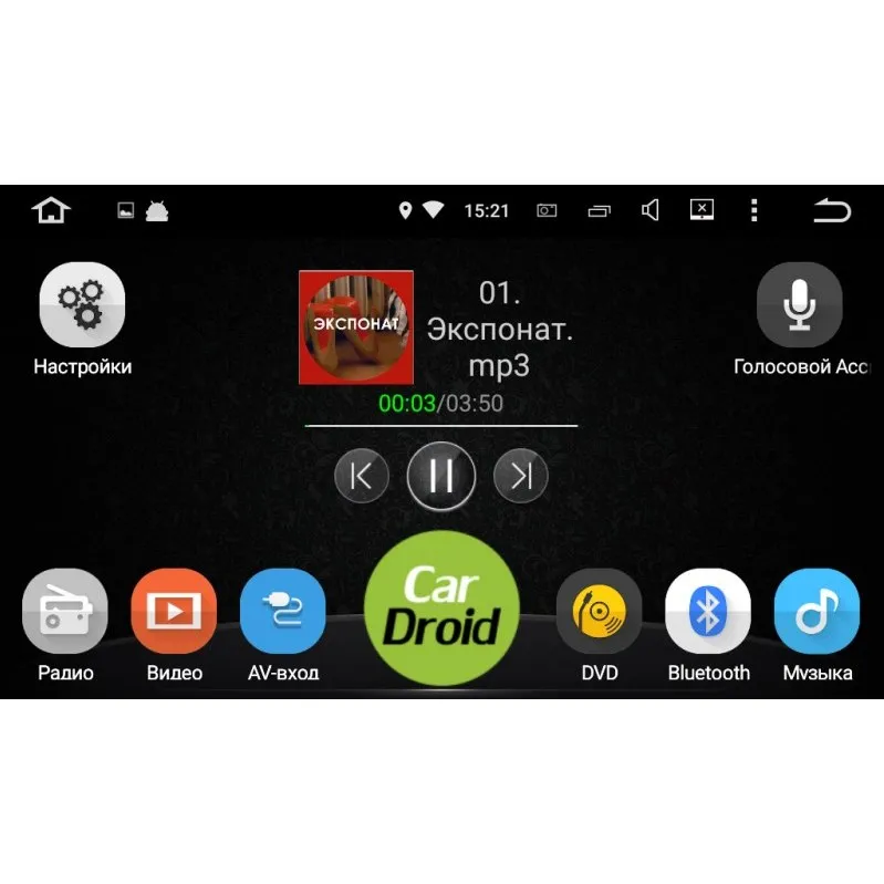 Штатная магнитола Roximo CarDroid RD-1103 для Toyota Corolla E160(Android 8.0)(+ Камера заднего вида в подарок