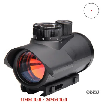 

Tactical Red Dot Sight 1x30 Red Film Metal Scope Holographic 20MM 11MM Guide Rail Mount for Tactical Hunting Without Battery
