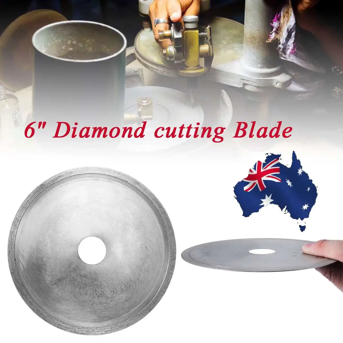 

6 Inch Diameter 150mm Sintered Diamond Segment Saw Blade Sintering Carborundum Lapidary Cutting Disk Cutoff Wheel Cutting Blades