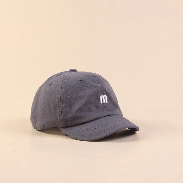 Высокое качество M буквы бейсболка хлопок открытый короткий край Snapback модные спортивные шапки для мужчин и женщин Повседневная Кепка