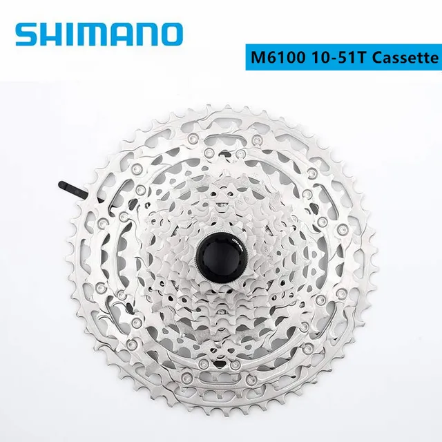 Shimano SLX XT M8100 M7100 M6100 Cassette 12 speed 10-51T 10-45T Cassette Freewheel Mountain Bike MTB 12 Speed Bicycle Parts 3