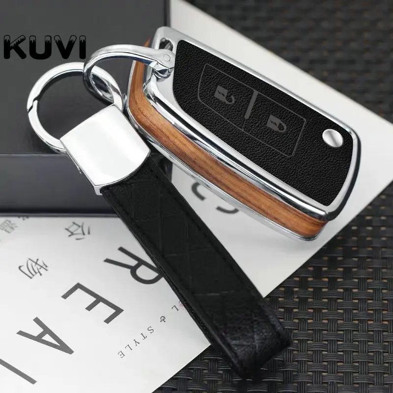wood with keychain 2 кнопки углеродного волокна Автомобильный Брелок дистанционного управления с ключом оболочки чехол для Nissan X-Trail Juke Qashqai Micra Pulsar 14 15 16 17 18 лет - Название цвета: wood with keychain