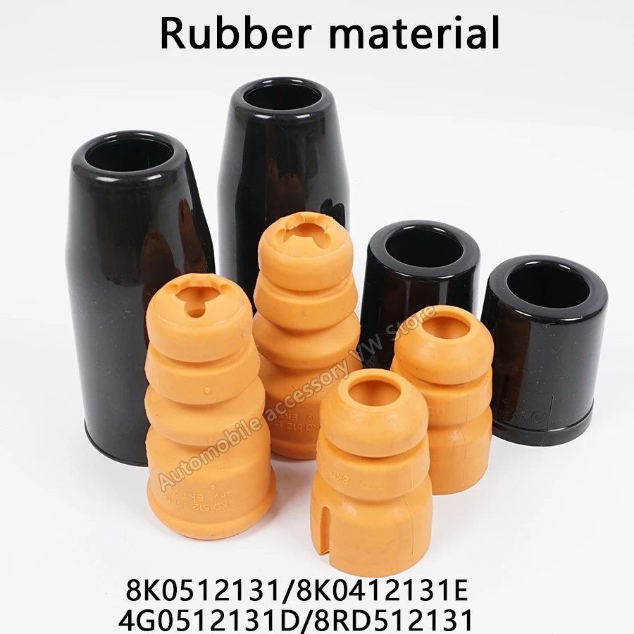 Material amortiguador de goma, accesorios para amortiguador, bloque de pegamento amortiguador para Audi A4, A6, A5, Q5, A7, 8RD512131, 8KD, 8K0512131, 8KD412131 - AliExpress Automóviles motocicletas