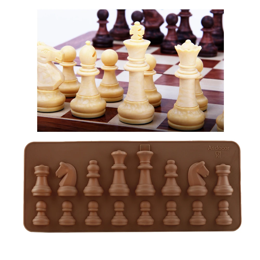 Новые международные шахматы King Queen Knight Rook Pawn епископ односторонние силиконовые