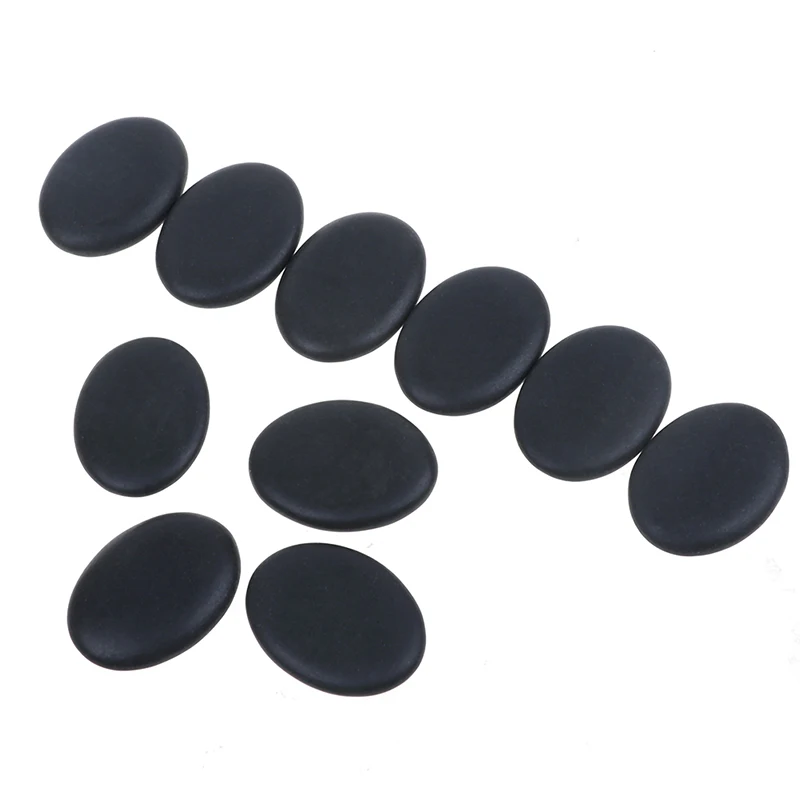 

2/6/8/10pcs Massage Spa Rock Basalt Stone Black Lava Natural Stone Beauty Stones Hot Sale