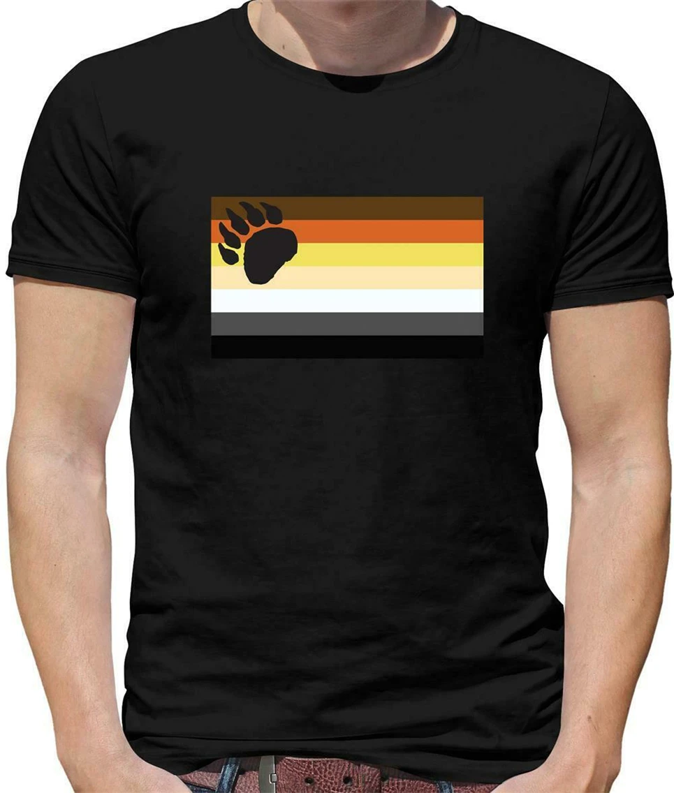 Lgbt Flags Brother Bear Мужская футболка-Pride-Gay-Bi-lesbies-транссексуал Подарочная футболка на