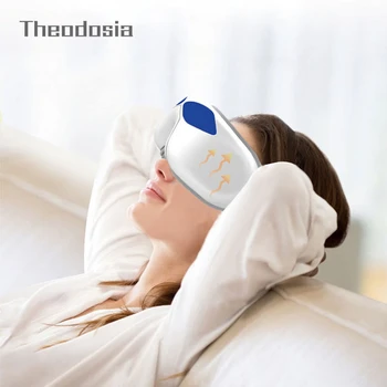 

Beurha Dropshipping Vibration Eye Massager Wrinkle Fatigue Relieve Hot Compressing Air Pressure Therapy Massage Eye Care Device