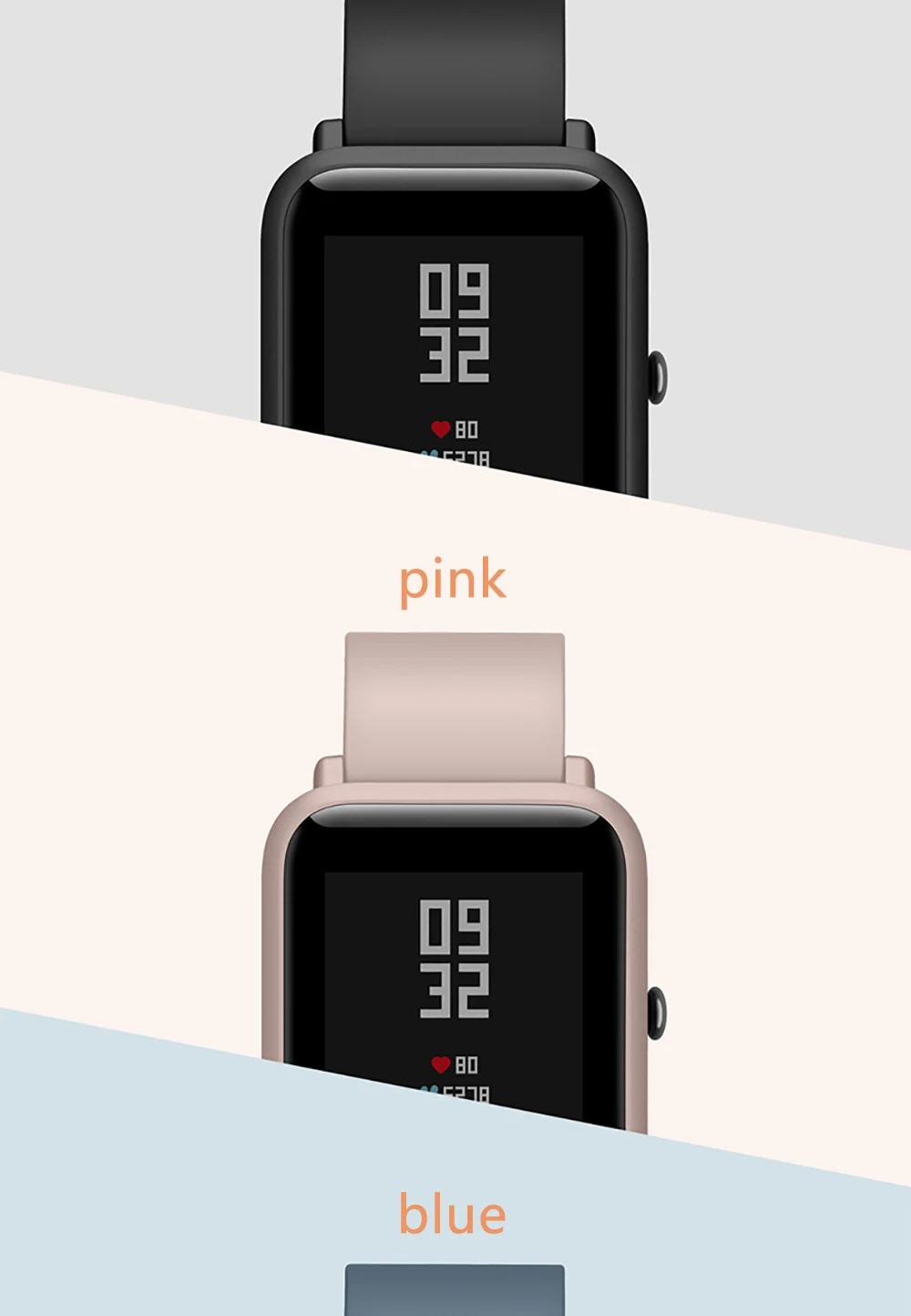 Глобальная версия Amazfit Bip Lite Смарт-часы легкие умные часы с 45 дней в режиме ожидания gps