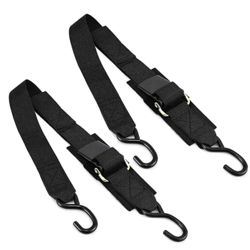 Boat Transom Tie Down Straps to Trailer Buckle Strap 1pc 2Inch X 4Feet 1200 LBS Capacity for Marine Jet Ski PWC Trailers cargo straps cargo tie down strap tie down straps lashing strap